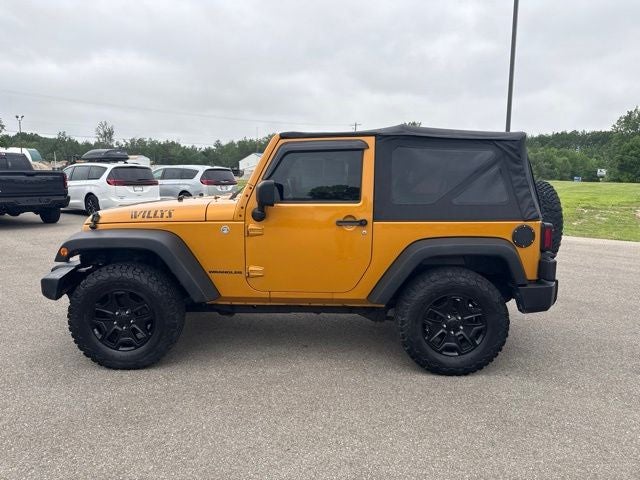 Used 2014 Jeep Wrangler Sport with VIN 1C4AJWAG0EL225637 for sale in Houghton Lake, MI