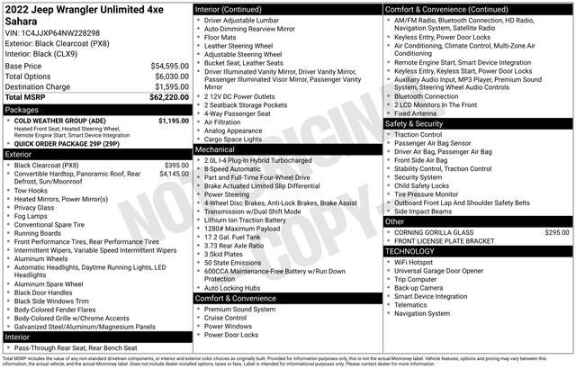 2022 Jeep Wrangler 4xe Unlimited Sahara 4x4