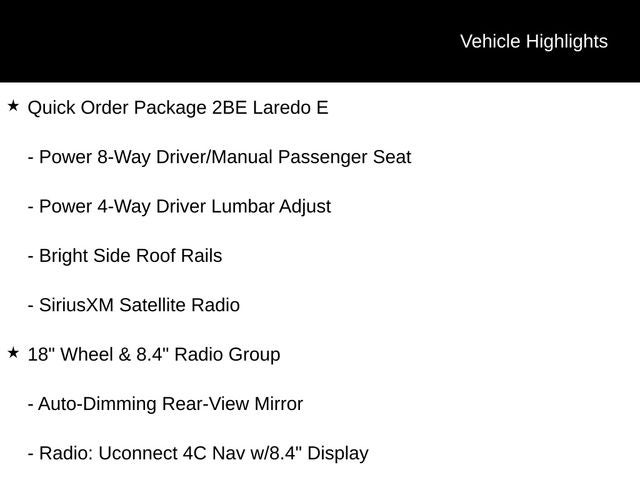 2018 Jeep Grand Cherokee Laredo E 4x4