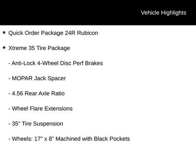 2026 Jeep Wrangler Rubicon
