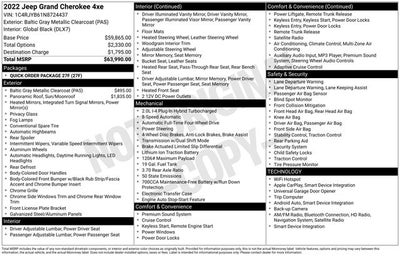 2022 Jeep Grand Cherokee 4xe Limited 4x4