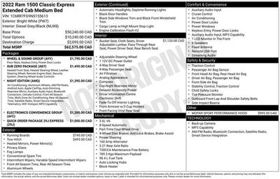 2022 RAM 1500 Classic Tradesman