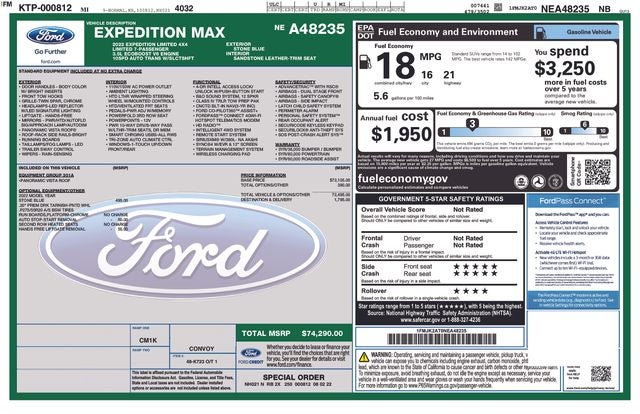 2022 Ford Expedition Limited MAX