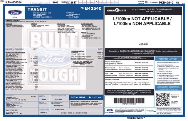 2023 Ford Transit-250 Cargo Van Base