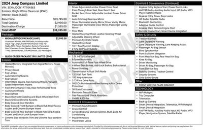 2024 Jeep Compass Limited 4x4