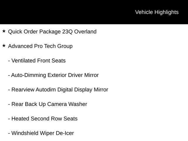 2026 Jeep Cherokee CHEROKEE OVERLAND 4X4