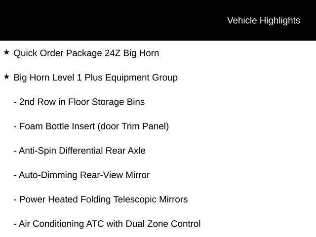 2026 RAM Ram 2500 RAM 2500 BIG HORN CREW CAB 4X4 6'4' BOX