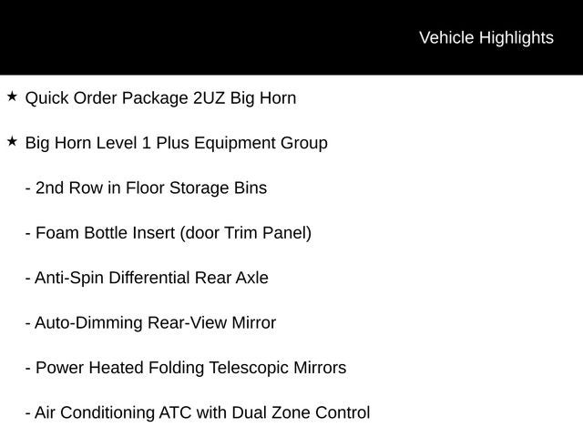 2026 RAM Ram 2500 RAM 2500 BIG HORN CREW CAB 4X4 6'4' BOX