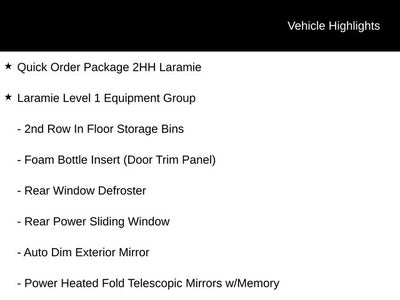 2024 RAM 2500 Laramie Crew Cab 4x4 6'4' Box