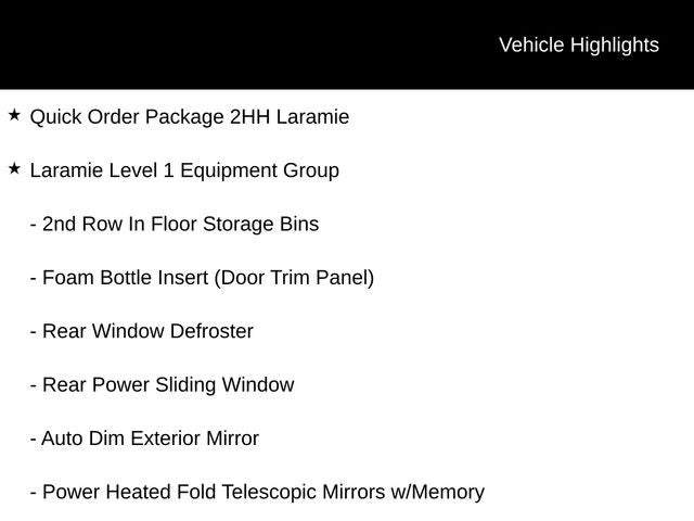 2024 RAM 2500 Laramie Crew Cab 4x4 6'4' Box