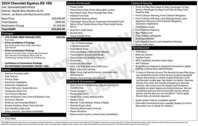2024 Chevrolet Equinox FWD RS